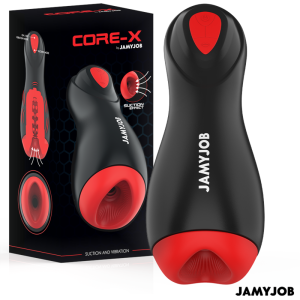 JAMYJOB – core-x automatinis masturbatorius 5 režimų stimuliacijos bangos ir vibracijos