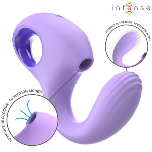 INTENSE FUN – intense - baxter vibratorius ir stimuliatorius violetinis