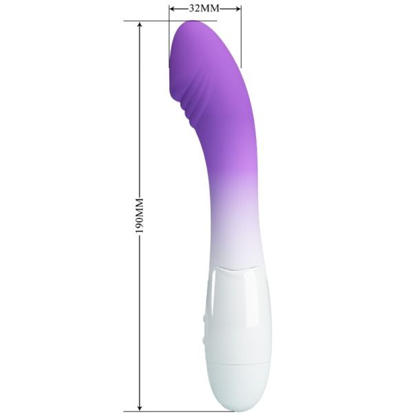 PRETTY LOVE – elemental g-taško vibratorius 30 vibracijų purpurinis - Image 3