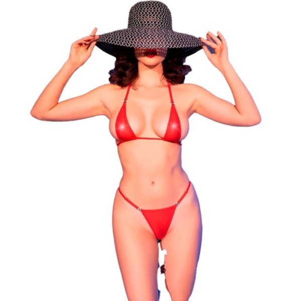 CHILIROSE SUMMER – chilirose - cr 4840 mikro bikini raudonas s/m - Image 2