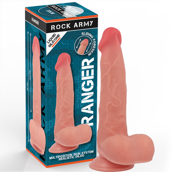 ROCK ARMY – rockarmy - skystas silikonas ranger 22 cm -o- 3.6 cm