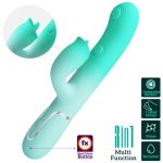 PRETTY LOVE - GIGI Rabbit Vibrator Aqua Green