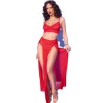 CHILIROSE - CR 4850 Raudonas Komplektas M