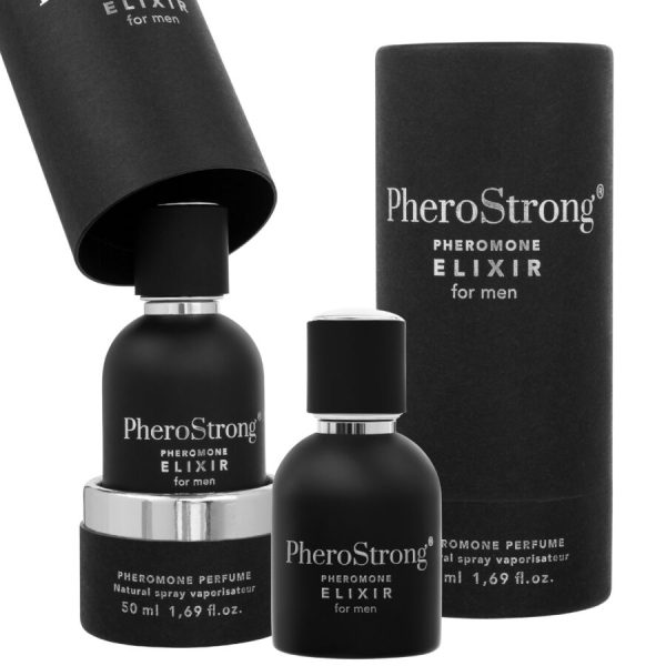 PHEROSTRONG – feromonų eliksyras vyrams 50 ml - Image 2