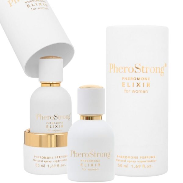 PHEROSTRONG – feromonų eliksyras moterims 50 ml - Image 2