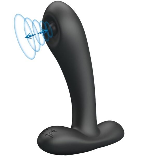 PRETTY LOVE – remington analinis ir vaginalinis vibruojantis masažuoklis juodas - Image 3