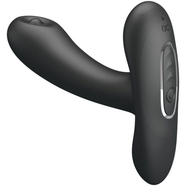 PRETTY LOVE – remington analinis ir vaginalinis vibruojantis masažuoklis juodas
