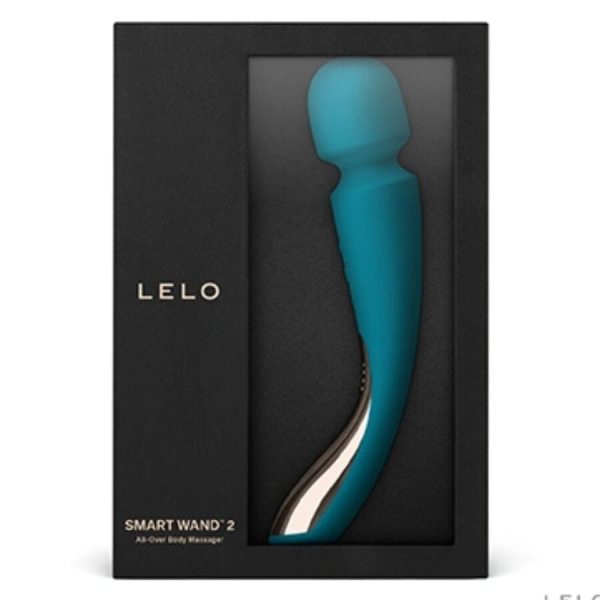 LELO – smart medium wand 2 ocean blue masytojas - Image 2