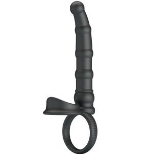PRETTY LOVE - Vibratorinis varpos žiedas su analiniu kaiščiu