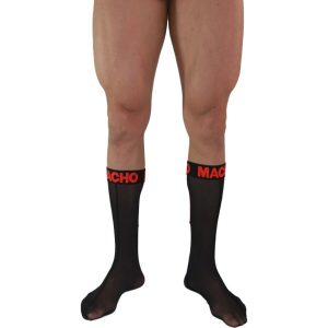 MACHO UNDERWEAR – macho - plonos kelnės vienas dydis juoda/raudona
