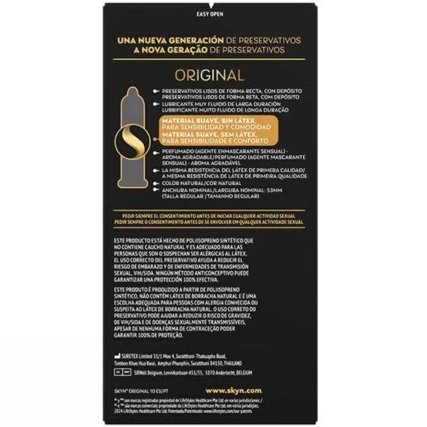 SKYN – original kondomas natūralus jautrumas 10 vienetų - Image 2
