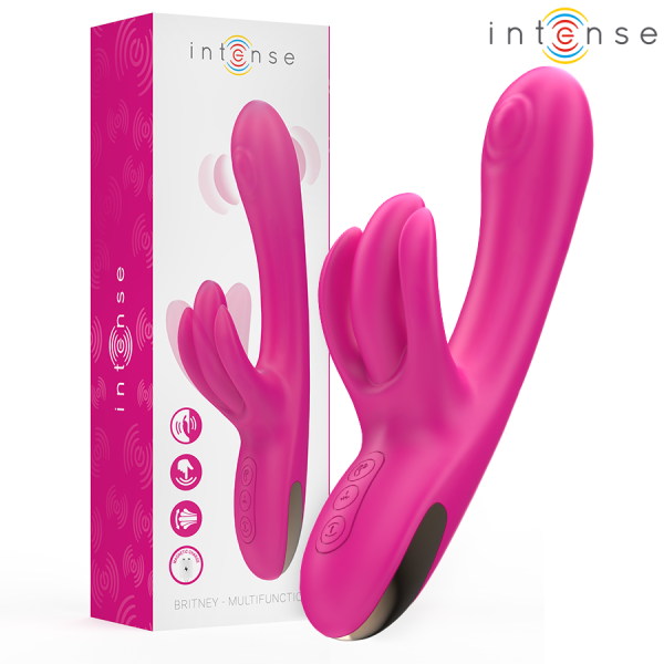 INTENSE - Britney Multifunkcinis Triušio Vibratorius - Image 2