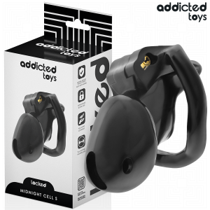 ADDICTED TOYS LOCKED – mindnight cell penio kalėjimas dydis s 4.8 cm