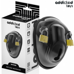 ADDICTED TOYS LOCKED – be raktų varpos kalėjimas 11.5 cm