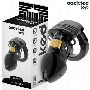 ADDICTED TOYS LOCKED – kalėjimo gilumos penio kalėjimas 7.5 cm