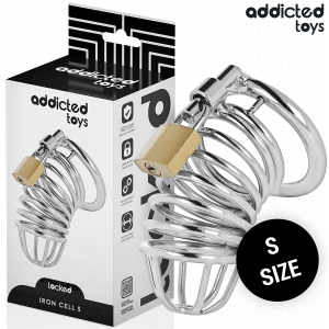 ADDICTED TOYS LOCKED – metalinis kalėjimas peniui 4 cm dydis s
