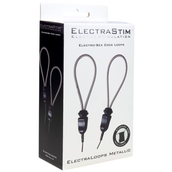 ELECTRASTIM – electraloops e-stim reguliuojami metaliniai varpos žiedai - Image 2