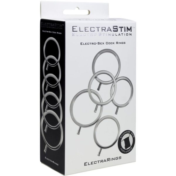 ELECTRASTIM – electrarings metaliniai penio žiedai 5 vnt. - Image 3