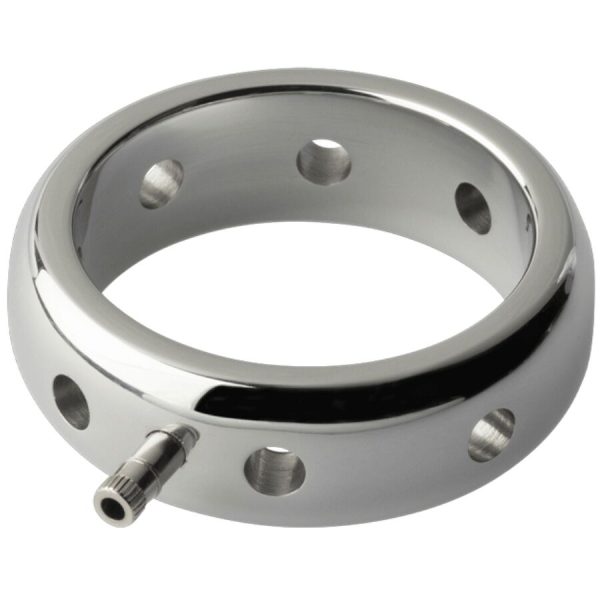 ELECTRASTIM – prestižinis elektromagnetinis metalinis penio žiedas 38 mm - Image 2