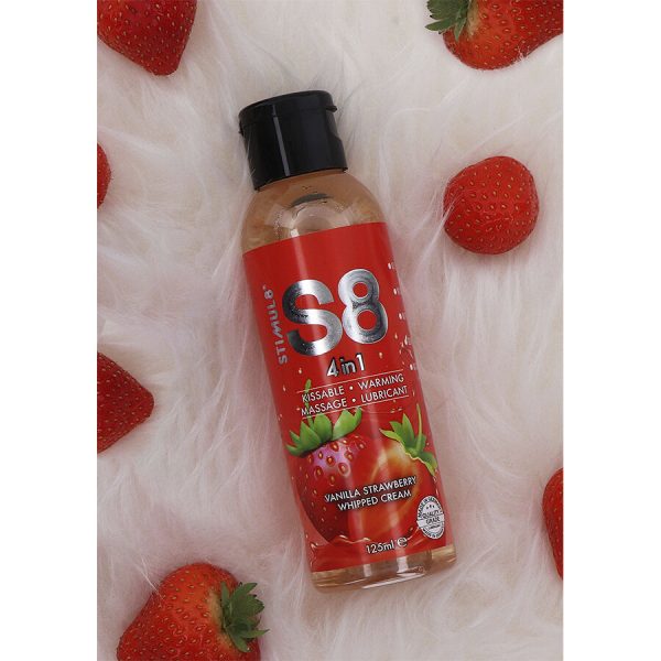 STIMUL8 – s8 4 in 1 braškių desertų lubrikantas 125 ml - Image 2