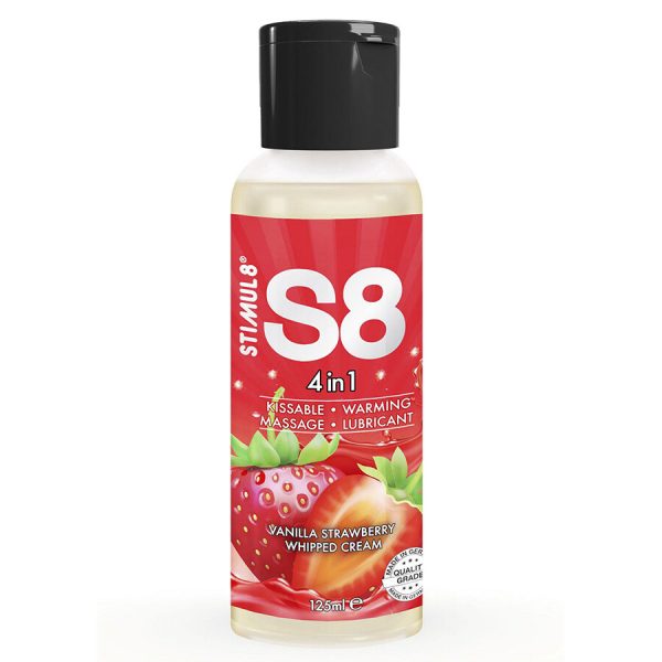 STIMUL8 – s8 4 in 1 braškių desertų lubrikantas 125 ml
