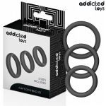 ADDICTED TOYS - Plokščios silikoninės žiedai