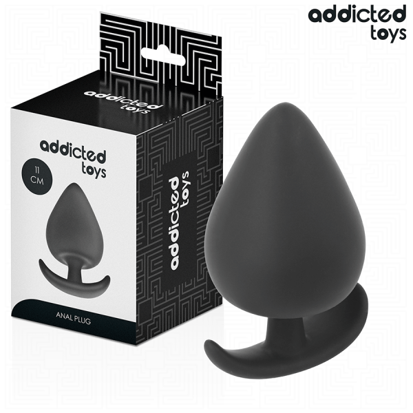 ADDICTED TOYS – analinis kišiklis silikoninis dydis xxl 11 cm