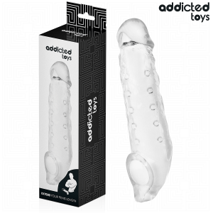 ADDICTED TOYS – perspėjimas penio apvalkas d 27 cm