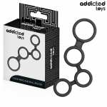 ADDICTED TOYS - Varpos žiedas su sėklidžių skirstytuvais