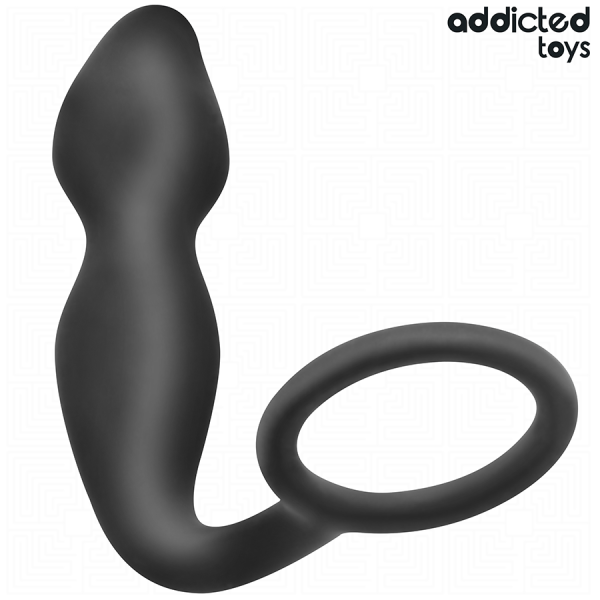 ADDICTED TOYS – analinis kamštis su žiedu silikonas modelis 2 - Image 2