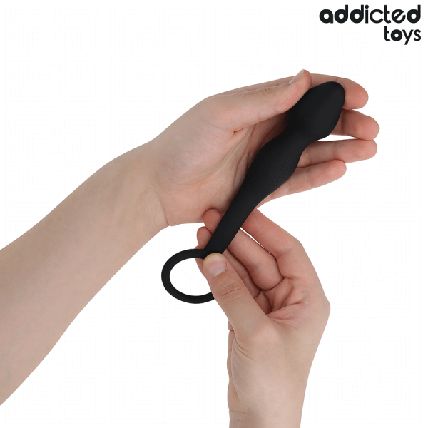 ADDICTED TOYS – analinis kamštis su žiedu silikonas modelis 2 - Image 3