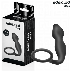 ADDICTED TOYS – analinis kamštis su žiedu silikonas modelis 2