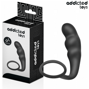 ADDICTED TOYS – analinis kamštis su žiedu silikonas modelis 4