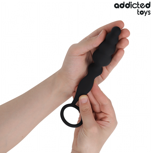 ADDICTED TOYS – analinis kamštis su žiedu silikonas modelis 5 - Image 3
