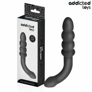 ADDICTED TOYS - Dvigubas Analinis Masažuoklis 16.5 cm