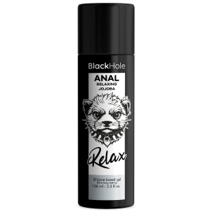 BLACK HOLE – analinis relaksacinis su jojobos aliejumi silikono pagrindu 100 ml