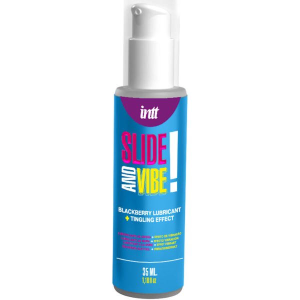 INTT RELEASES – bučiniai vandens pagrindo vibruojantis lubrikantas 35 ml