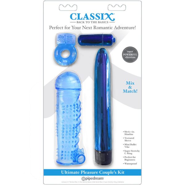 CLASSIX – galutinis malonumų porų rinkinys mėlynas - Image 2