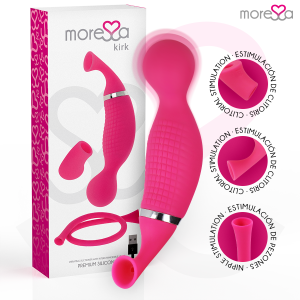MORESSA - KIRK PREMIUM SILICONE RECHARGEABLE