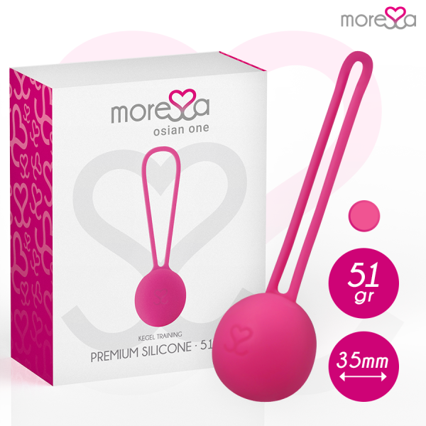 MORESSA – osian one premium silikonas rožinis