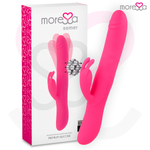 MORESSA - SOMER PREMIUM VIBRATORIUS SU KELIOMIS ROTACIJOMIS