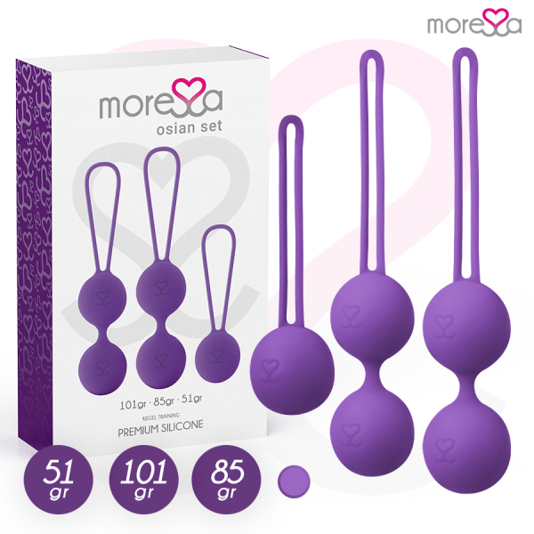 MORESSA – osian premium lilac silikonas