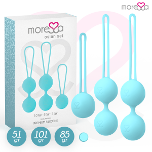MORESSA - Osian Turquoise Silicone Set