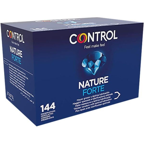 CONTROL CONDOMS – control - nature forte prezervatyvai 144 vienetės