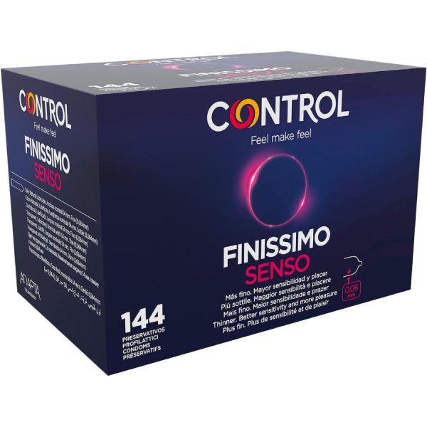 CONTROL CONDOMS – control - finissimo senso prezervatyvai 144 vnt.