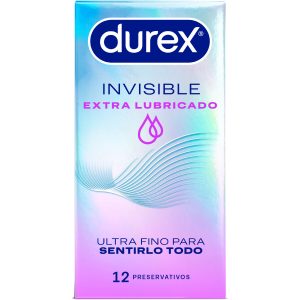 DUREX CONDOMS – durex - ekstra teptas nematomas kondomas 12 vienetų