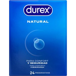 DUREX CONDOMS – durex - natūralūs kondomai 24 vienetės