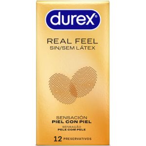 DUREX CONDOMS – durex - real feel prezervatyva be latexo 12 vienetų