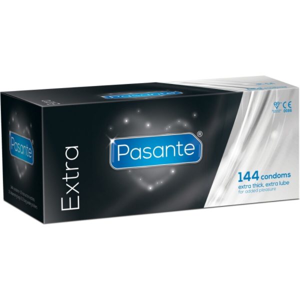 PASANTE – papildomai storos kondomai 144 vienetės
