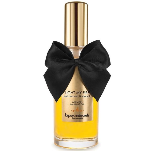 BIJOUX LOVE COSMETIQUES – bijoux - masažo aliejus šilumos efektu karamelės aromatu - Image 2